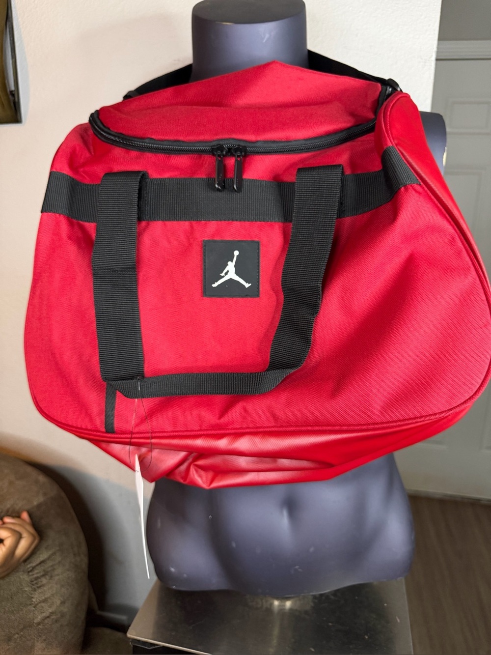 Small Jordan Gym Red Duffel Bag NWT Travel Gym Carry Bag